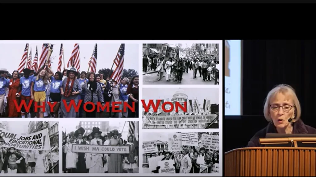 Claudia Goldin holds the lecture "Why Women Won"