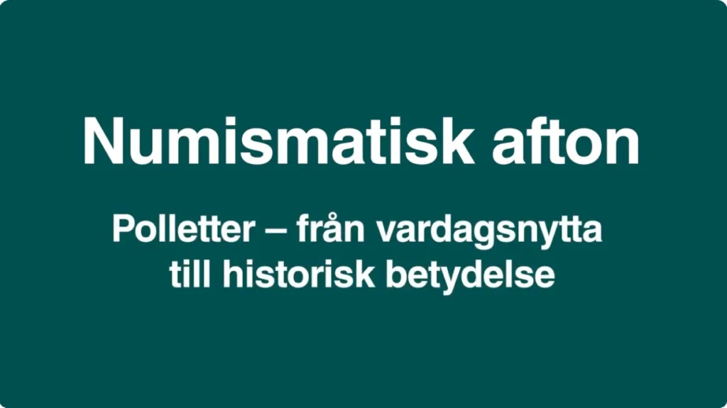 Polletter - från vardagsnytta till historisk betydelse.