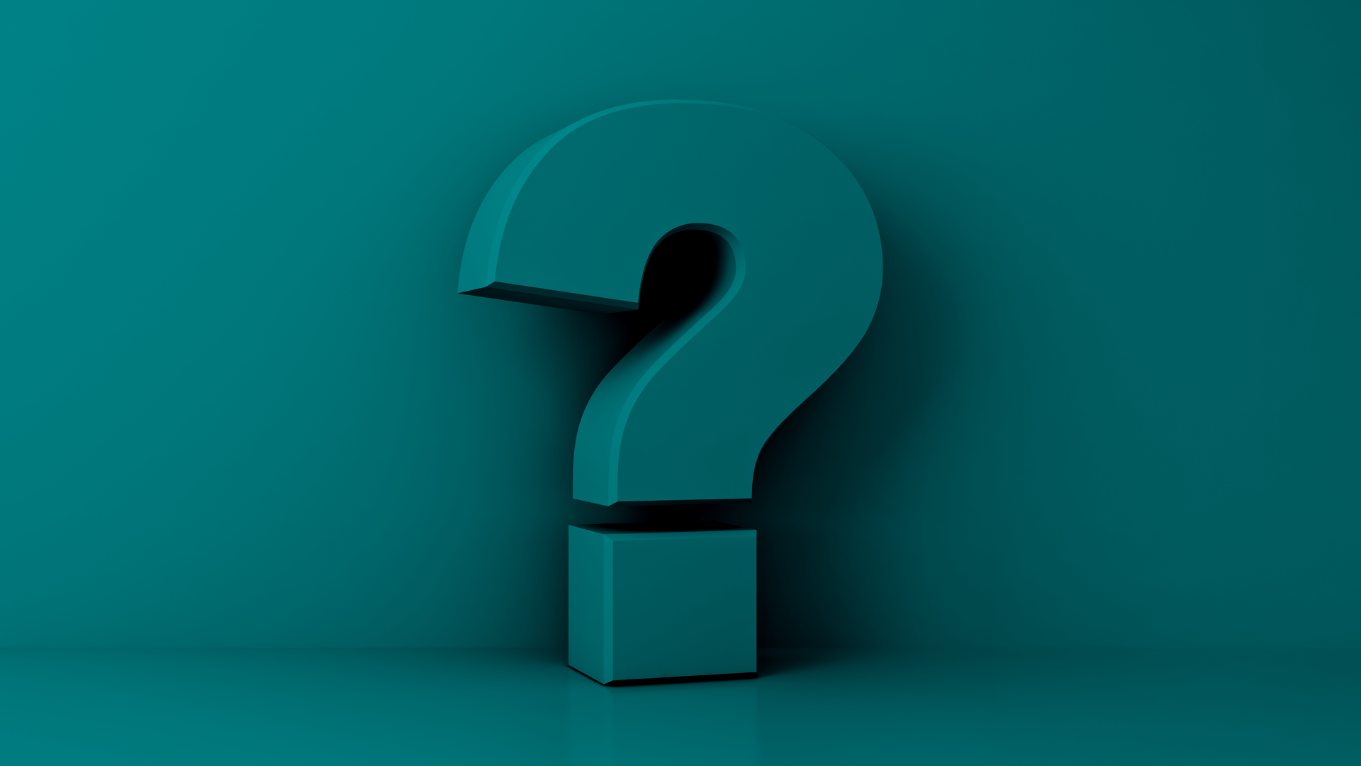 bild på ett grönt frågetecken